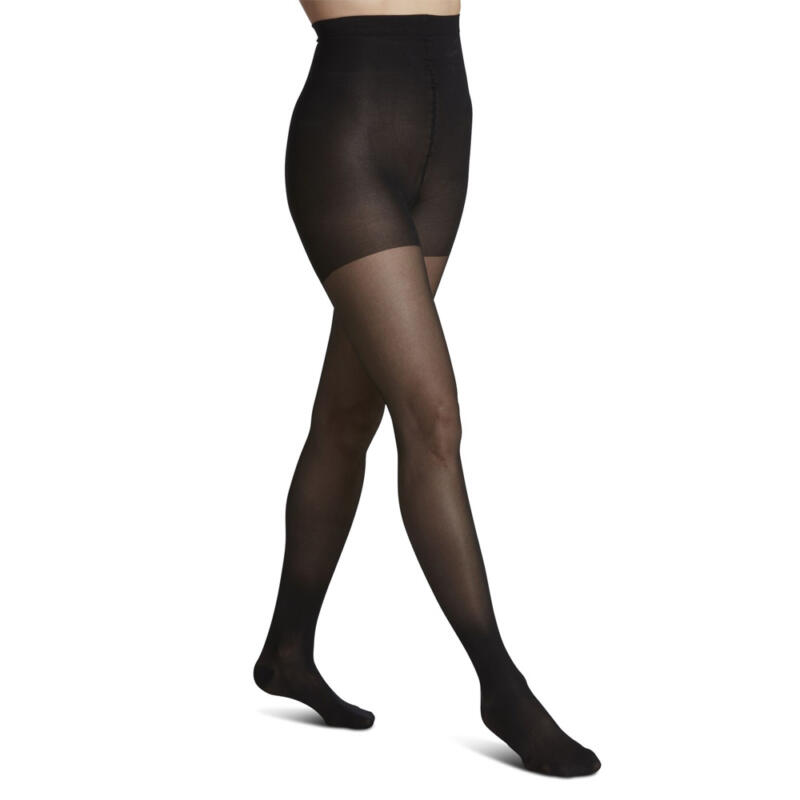 Sheer Fashion Pantyhose - black